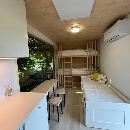Wyspiarze - Tiny House Wyspa Sobieszewska Hytte Gdańsk