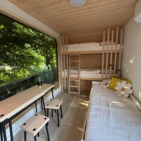 Wyspiarze - Tiny House Wyspa Sobieszewska Hytte *